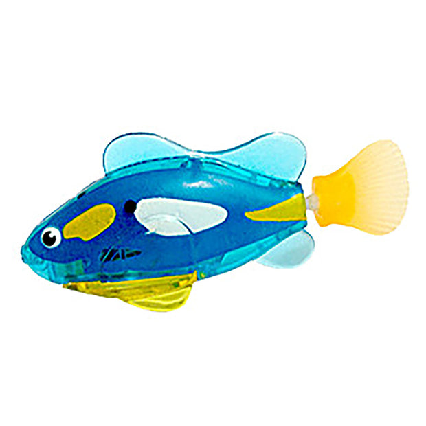 Pet Electronic Fish Toys With Grass & LED Light