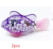 Electric Swimming Fish Water Toy For Cats