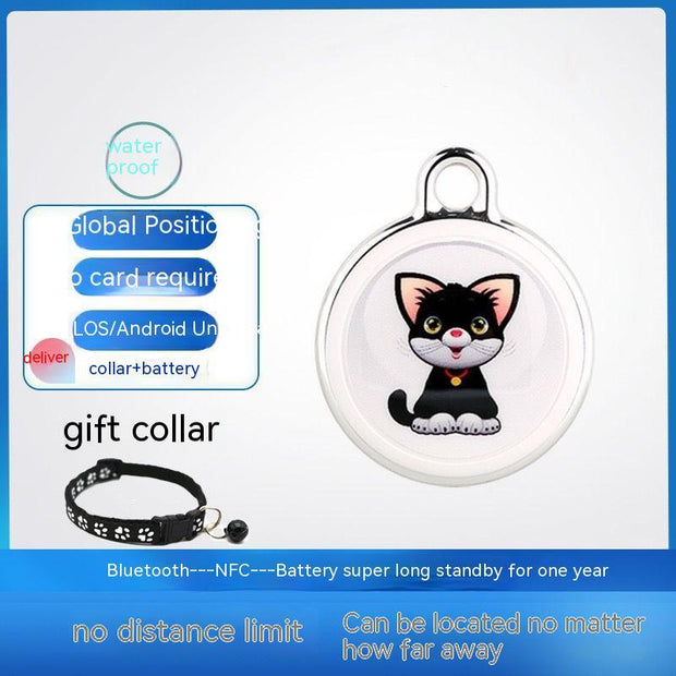 Pets Locator. Cat/Dog Anti-lost Wireless Two-way Waterproof Soft Tracking Collar