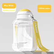 2-in-1 Portable Pet Water and Food Dispenser with Large Capacity for Dogs and Cats. Easy to Carry