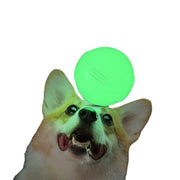 Luminous Dog Molar Elastic Rubber Ball - Bite-Resistant Toy for Dogs