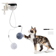 Electric Automatic Lifting Motion Cat Toy Interactive Puzzle Smart Pet Cat Teaser Ball Lifting Toy