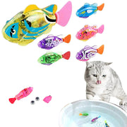 Electric Swimming Fish Water Toy For Cats