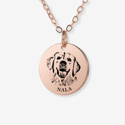 Customized Pet Face Necklace