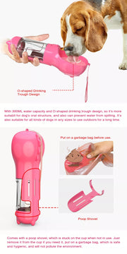 Multifunctional Dog Water Bottle