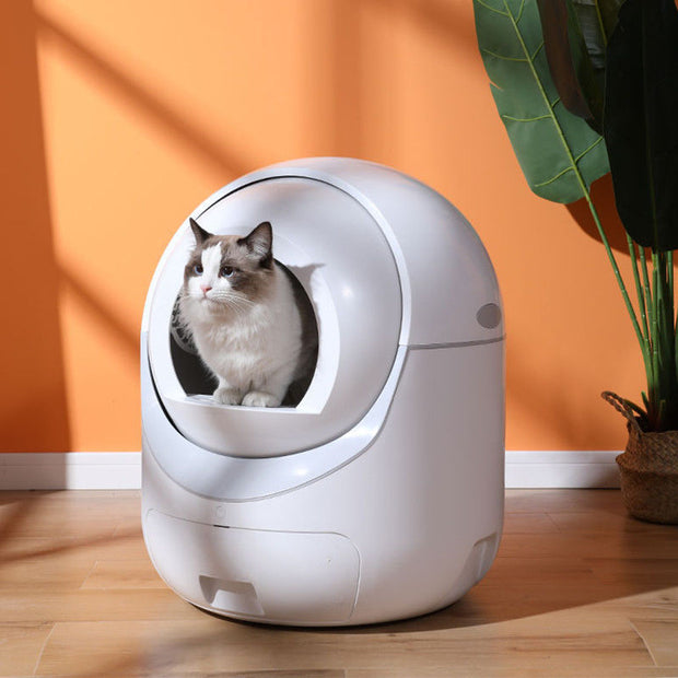 Fully Automatic Cat Litter Box With Electric Deodorant. Fully Enclosed