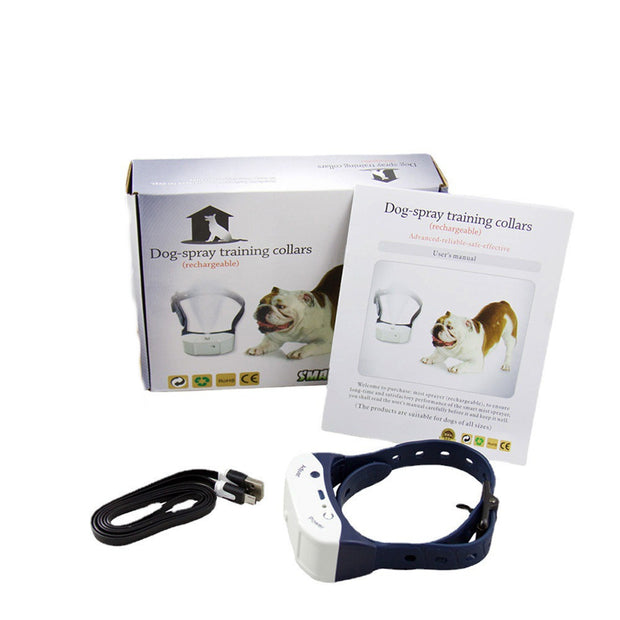 Intelligent Automatic Dogs Training Spray Anti-bark Training Device Electronic Collar