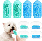 Dog Toothbrush Kit - Finger Toothbrush for Dogs & Cats, Dental Care for Puppies and Pets