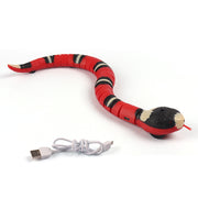 Smart Sensing Interactive Pet Toys. Automatic Eletronic Snake USB Rechargeable Toy For Your Furry Friends